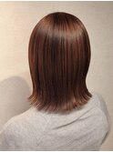 ミディアムボブスタイル