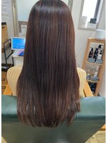 ヘアアトリエ ナイン 岡部店(hair atelier nine)&nbsp;ヘッドスパ/チェリーレッド/ハイレイヤーウルフ/髪質改善/福島市