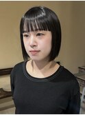 ミニボブ ぱつっとボブ ボブスタイル