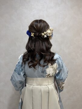 ラクス(Lacus) ハーフアップ