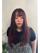 アングゥイー(ungu iE) ワインっぽい赤みのボルドーカラー