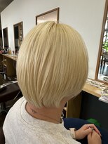 ケイズプラスカラン(HAIR AND MAKEUP K's PLUS calin)&nbsp;ホワイトショート