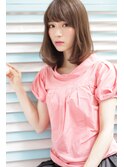 上品カラーキュート[mignon]斜めバング