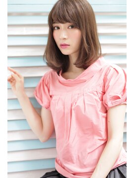 オウル(Owll) 上品カラーキュート[mignon]斜めバング