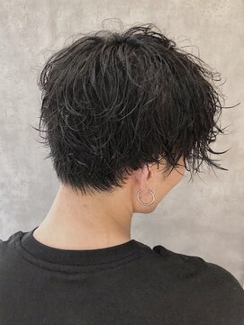 ムウ 難波(MOU) セミウェットグランジネープレスメンズショート