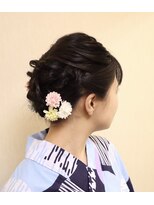 ヘアーデザイン ピニック(hair design P2C) 浴衣スタイル