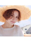 【Virgo吉祥寺】センターパートショート×無造作パーマ