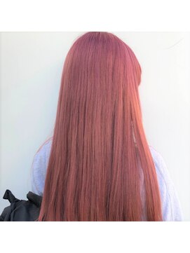 アンド バイ ヘアサロン(AND by hair salon) コーラルピンクベージュ