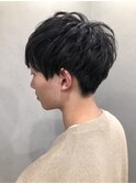 ナチュラル束感マッシュショート 大澤