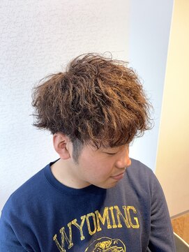 ヘアアンドフェイス ルースト(hair&face ROOST) 癖毛×スパイラルマッシュ