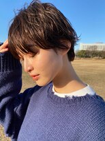 ローウェ 新百合ヶ丘(Louwe)&nbsp;小顔エアリーアンニュイショートベージュ[新百合ヶ丘/新百合ヶ丘