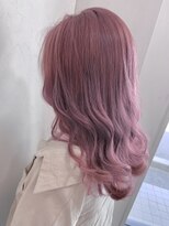 エース 糸島店(ase.) ピンクカラー　暖色系カラー