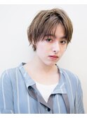 小顔センターパート/ニュアンスカラー