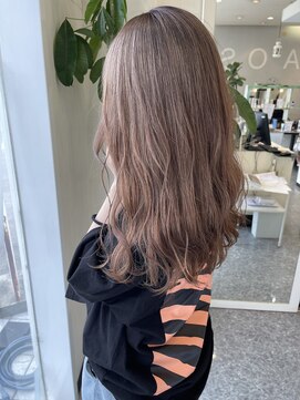 美容室 サワコ 国府店(SAWAKO) キャラメルミルクティーベージュ