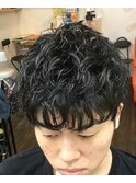 少し強めのツイストスパイラル