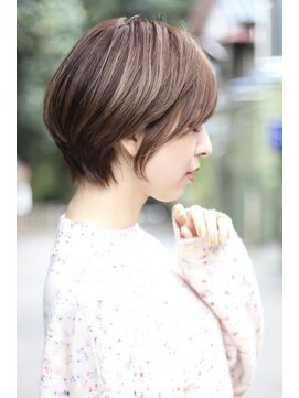 リノ 吉祥寺(Lino kichijoji) 【Lino by U-REALM 林】ナチュラル　マッシュショート　吉祥寺