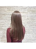 20代30代40代ストレートミルフィーユカラー寒色系透明感美肌