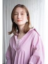 マグノリア オモテサンドウ(MAGNOLiA Omotesando)&nbsp;大人かわいい。ぱらっと前髪の柔らかストレートパーマ・担当KAYO