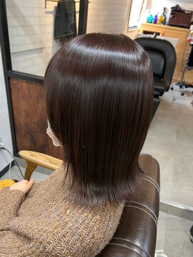 ロミータ by P.C.H(Lomita) 美髪ケアカラー×ブラウン◎髪質改善