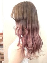 ラビス 浦和(Lovis)&nbsp;デザインカラー/レイヤーカット/ウェットヘア/夏のヘアアレンジ