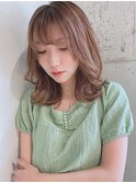 韓国くびれヘア/大人ミディアム