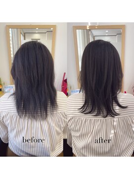 リアン 四条大宮店(Lien) 『髪質改善』ストレートエステ（縮毛矯正）（リタッチ可）