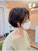 マイナス5歳若見えショートヘア、若見えくびれショート