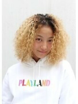 ラブ ロック Love' Lock ☆ブリーチ毛でもかかるスパイラルパーマ(KAHO)☆