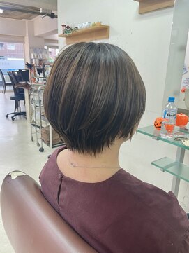 ショコララテ ショートボブ！
