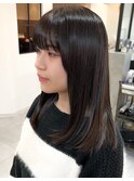 鎖骨ミディアム×就活グレー