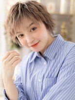 カバーヘア ブリス 上尾西口店(COVER HAIR bliss)&nbsp;フレンチカジュアルくせ毛風マッシュパーマa上尾20代30代40代