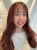 ヘアリゾート粋 新宿三丁目本店&nbsp;フレンチガーリーstyle/アプリコットブラウン