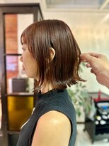 バム 名古屋栄店(BAMM) 切りっぱなしの結べるボブ【Keigo】