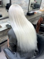 オズ 梅田店(OZ)&nbsp;ホワイトカラー/スーパー人毛エクステ80枚/エクステごとカラー