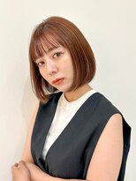 ニューヨークニューヨーク イオンスタイル東淀川店(NYNY)&nbsp;切りっぱなしボブ顔周りレイヤーカット【 大阪 淡路】