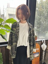 ビハインドザカーテン(BEHIND THE CURTAIN) レイヤーボブ×ボブルフ×ウェットヘア