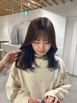 スリー(three.)&nbsp;【three.】北浜/淀屋橋/インナーカラー