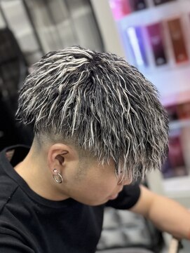 ヘアーグランデシーク(Hair Grande Seeek) ツイスト×ホワイトメッシュ