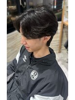 リーオオサカ(Lee Osaka) フェザーパーマスタイル