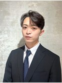 韓国スーツヘア
