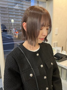 ミル(mir) minibob × greige