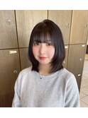 【ハッシュカット】【ミディアムレイヤー】