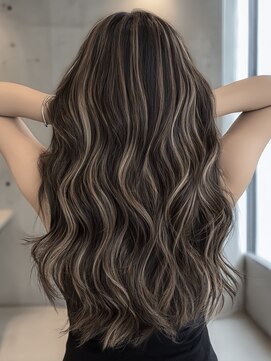 ハーシーバイアポロ 相模大野(HERSHE by apollo) はっきり分かるハイライト/海外レイヤー/ワンカール/ベージュ