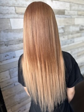 ビューティーサロンワタナベ 本店 ミルクティー色