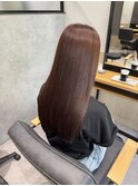 カラーでもサラサラに!【髪質改善カラー】