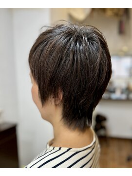 ヘアー マインド(hair MIND) 丸みと軽さのウルフショート