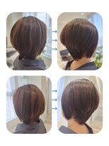 ユーフォルムギンザ(y-Forme Ginza)&nbsp;スッキリ♪ショートボブ