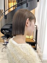シーバイラヴィズム けやき通り2号店(Sea by LUVISM)&nbsp;ボブ/ミニボブ/ベージュカラー/オリーブベージュ