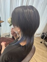 ヴィヴァーク 拝島駅前店(vivarc)&nbsp;ウルフ透明感インナーシルバーアッシュカラー