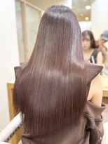 フルブルーム 東林間(fullbloom)&nbsp;ピンクラベンダーケアカラー髪質改善トリートメント